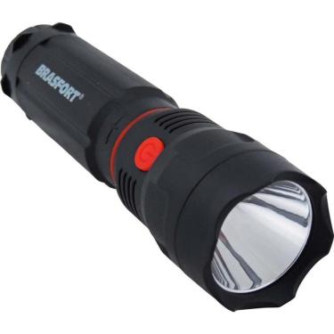 Imagem de Lanterna LED Cops com Base Magnética e Função Alerta e Luz Auxiliar 7841 BRASFORT
