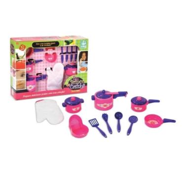 Imagem de Jogo De Cozinha Infantil Panelinhas Arroz E Feijão  601 Nig