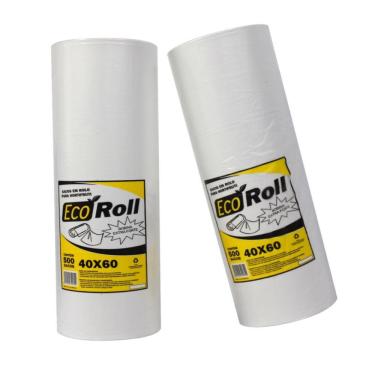 Imagem de Bobina Saco Plastico Picotada 40x60 Ecoroll Extra Fort 18 Un
