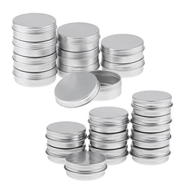 Imagem de Recipiente de Bálsamo Cosmético de Alumínio 20 Peças de Lata 15 Ml 25 Ml