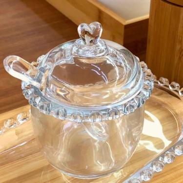 Imagem de Açucareiro De Cristal Com Colher Coração Lyor