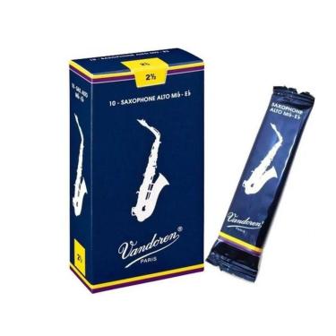 Imagem de Palheta Sax Alto Nº 2,5 Tradicional Vandoren SR2125