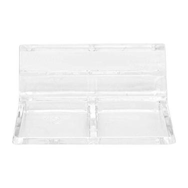 Imagem de 20 peças de clipe de tampa de vidro de aquário suporte de acrílico acessório de grampo de acrílico para tampa de vidro de aquário suporte de clipe para aquário de peixes (10 mm)