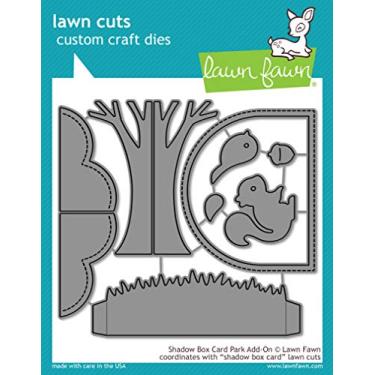 Imagem de Lawn Cuts Custom Craft Die-Shadow Box Card Park Add-On -LF1907
