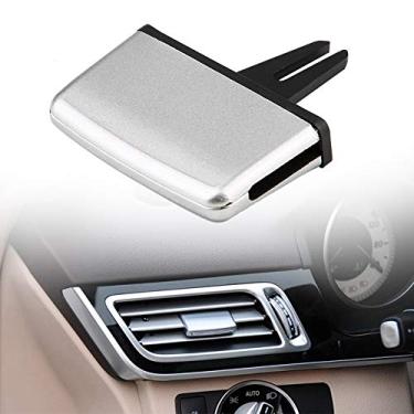 Imagem de Clipe de aba para ventilação de ar para MercedeBenz W207 W212 E260 Kit de reparo de saída de ar condicionado frontal A/C com clipe de saída de ar e acabamento cromado