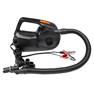 Imagem de Tingpai 12 V 100 W Carro Bomba Recarregável Bomba de Ar Inflável Elétrico Pa Barco Caiaque Piscina Almofadas De Ar Bola Auto Ventilador Portátil