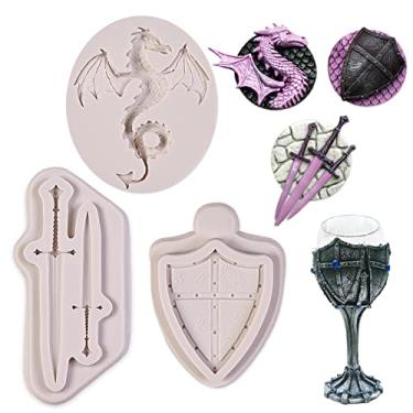 Imagem de Muyunlin Molde de cobertura de silicone para decoração de bolos, cupcakes, açúcar, chocolate, pastelaria, argila de polímero (ZH19)