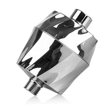 Imagem de Filtro de chuveiro revitalizante HD - AquaBliss mais recente filtragem de alto rendimento. 2x vitamina C, minerais para cabelos deliciosos, pele e unhas - KDF/CS/VC para produtos químicos