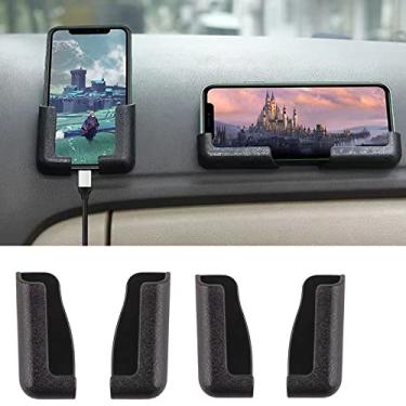 Imagem de Xodouhi Suporte de celular acessórios interiores de carro autoadesivo suporte de telefone celular parede universal multiuso para todos os telefones celulares (2 pares)