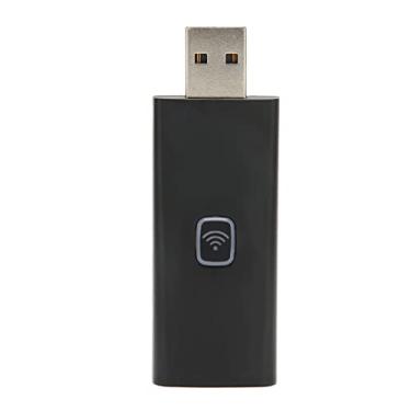 Imagem de KOSDFOGE Wireless Bluetooth ABS Controller Adapter Plug and Play Portable Game Handle USB Converter Black Compatível com PS3 PS4 PS5 SWITCH PRO PC(Black)