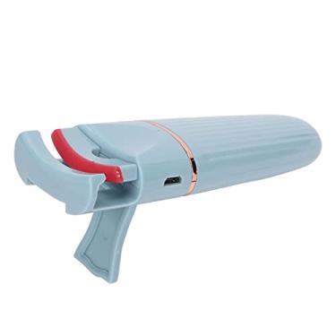 Imagem de Modelador de Cílios Elétrico Aquecido, DC5V 300mA Sensível à Temperatura Silicone Carregamento USB Mini Modelador de Cílios para Uso Doméstico para Iniciantes (Azul)