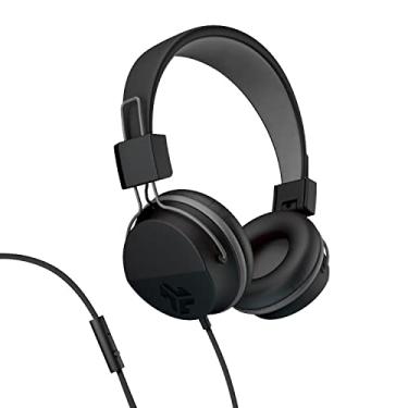 Imagem de JLab Fones de ouvido supra-auriculares dobr veis Neon | Preto | Fones de ouvido com fio | Cabo antiembara o | Isolamento de ru do | Drivers de neod mio de 40 mm | Som C3 (claridade cristalina)