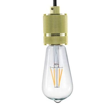 Imagem de Pendente Bella Iluminação Socket No Voltagev Dourado