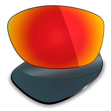 Imagem de Mryok Lentes de substituição polarizadas para Arnette Hot Shot AN4182 - Vermelho fogo