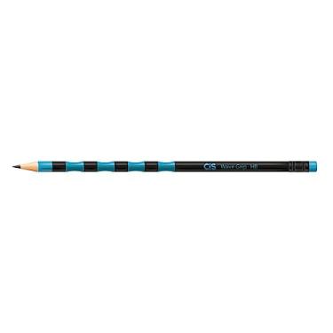 Imagem de LÁPIS PRETO COM BORRACHA WAVE GRIP CIS CIS