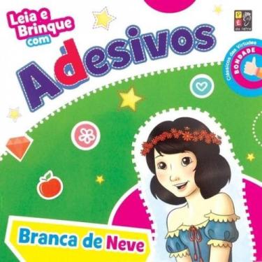 Imagem de Leia E Brinque Com Adesivos Branca De Neve