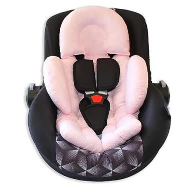 Imagem de Laura Baby Colchonete para Bebê Conforto e Carrinho - Poá Rosa, 4.69 cm x 14.36 cm, Médio, Rosa