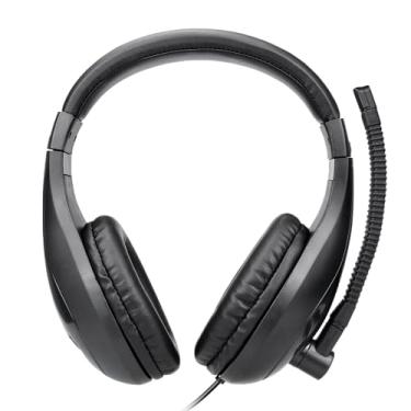 Imagem de HEADSET OFFICE STYLE ESTEREO DRIVER 40 MM ERGONOMICO CABO 1,8M PRETO LETRON