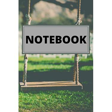 Imagem de NOTEBOOK: Single cover made of a garden field - size (6 × 9) 100 pages : black and white lined paper