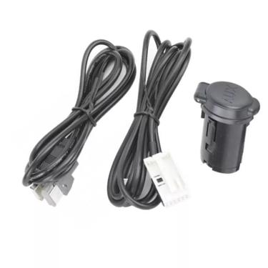 Imagem de Biurlink-Conjunto de cabos USB estéreo para carro  apto para Peugeot 206  207  307  308  407  408