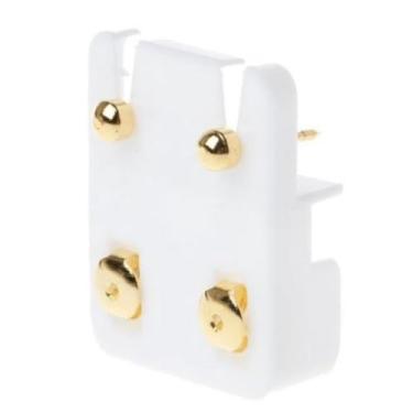 Imagem de Kit C/24 Pares de Brincos Aço cirúrgico Antialérgico autoclavado para aplicações Cateter ou Maquininha