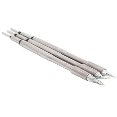 Imagem de Estação de Solda Ponta de Ferro Alta Dureza Núcleo de Aquecimento de Solda Elétrica Rápida Velocidade de Calor Latão para Substituição