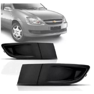 Imagem de Par Grade Milha Corsa Classic 2010 11 12 2013 14 2015 S/Furo