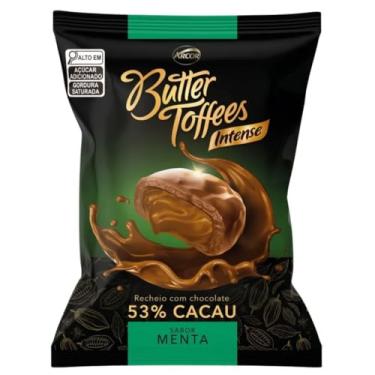 Imagem de Bala Butter Toffees Intense Menta Com Chocolate 53% Cacau Arcor 500g