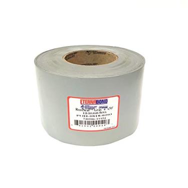 Imagem de EternaBond GRAY Mobile Home RV Reparo de teto de borracha 10 cm x 50 cm - 20 pés, 20 pés