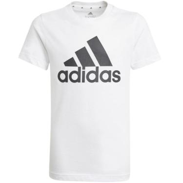 Imagem de Camiseta Adidas Logo Boys Infantil - Branco+Preto - 11-12A-Masculino