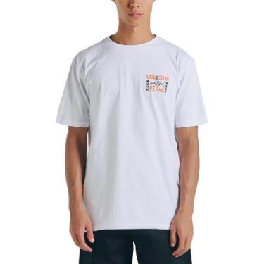 Imagem de Camiseta Volcom Workwear Nailed Branco