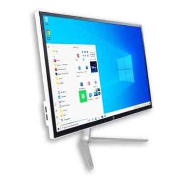 Imagem de Pc All In One I5 8gb Ram Ssd 240gb Tela19 Wifi Windows 10 (Branca)