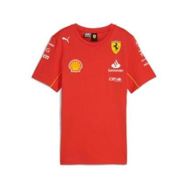 Imagem de Camiseta Scuderia Ferrari Team Feminina-Feminino