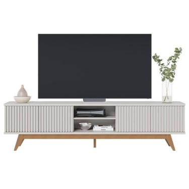 Imagem de Rack Bancada Ambiente Fortaleza Off White Matte– Colibri