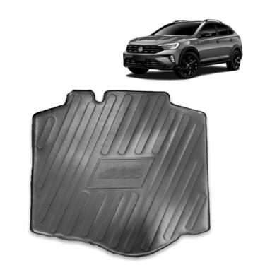 Imagem de Protetor de Porta-Malas Adaptável para Nivus 2020 2021 2022 2023 Em Relevo Tapete Bandeja