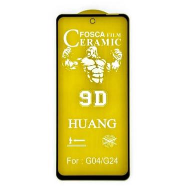 Imagem de Película de Ceramica Gel 9d Fosca Protetor de Tela anti-riscos anti-queda Compatível Moto G04s