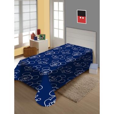 Imagem de Manta Fun Solteiro Mickey Mouse C/cinta 150x200m Jolitex
