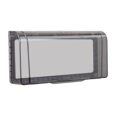 Imagem de Generic Tampa impermeável da tomada da tomada do interruptor, caixa exterior do protetor do receptáculo da proteção fixado na parede para o toalete da cozinha, PRETO