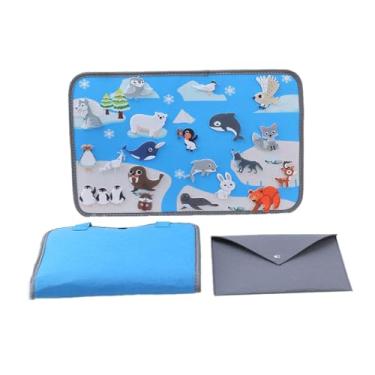 Imagem de predolo Conjunto de Placa Interativa Montessori para Aprendizado Infantil, Urso