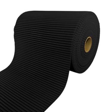 Imagem de Tapete Emborrachado Cozinha Antiderrapante Rolo 15m X 45cm (Preto)