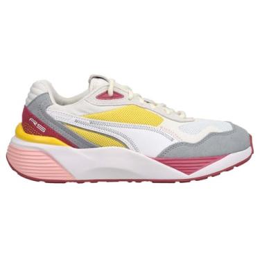Imagem de PUMA Tênis feminino Rs-Metric, Puma Raio de sol branco amarelo, 9.5