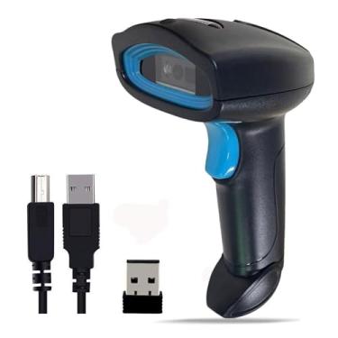 Imagem de Scanner de código QR 2D sem fio, Scanner automático de código de barras Rabitpos para sistema de POS, leitor de código de barras de digitalização de tela 1D PDF417 para inventário de armazém, supermercado, loja de varejo