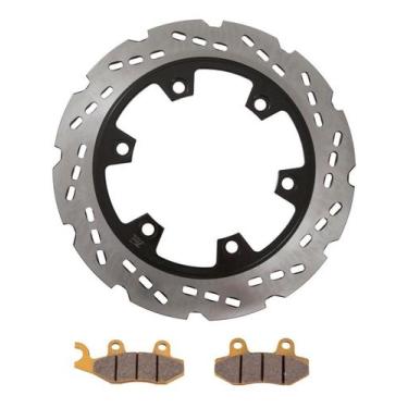 Imagem de Disco De Freio Dianteiro Com Pastilha Moto Dafra Apache 150 - Tmac