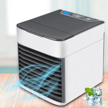 Imagem de Ar condicionado pessoal mini USB portátil com ventilador para refresca