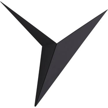 Imagem de Lâmpada de parede Triângulo Lâmpada de parede Moderna e minimalista Decoração de sala de estar Lâmpada de parede Ferro forjado Corredor Corredor Lâmpada de parede LED Luminária de parede, A