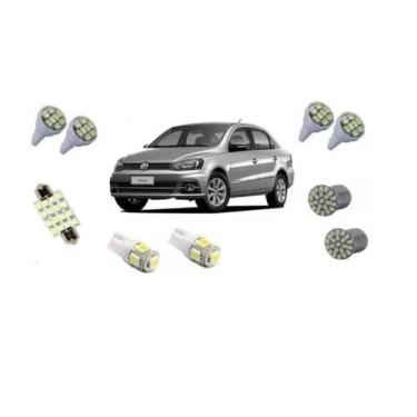 Imagem de Kit Lâmpadas Led Do Voyage G6 Luz Lanterna, Teto, Re - Forte - Blue Li