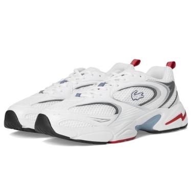 Imagem de Lacoste Storm 96 2k Tênis masculino, Branca/Azul, 40