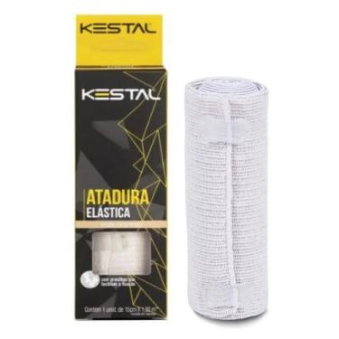 Imagem de Atadura Elástica Natural 15X130cm KSO102 Kestal, Branco
