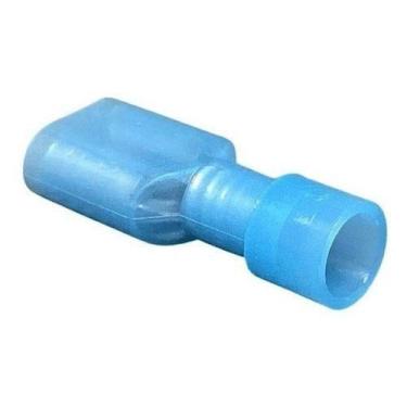 Imagem de Terminal Fêmea Totalmente Isolado 1.5 A 2.5mm Azul - 100 Unidades - FO