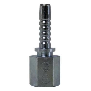 Imagem de Terminal Fêmea Fixo Rosca 1/2" UNF para Mangueira x 1/4" para Graxa - 